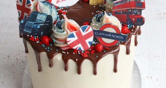 Tema de Londres para pastel de xv años