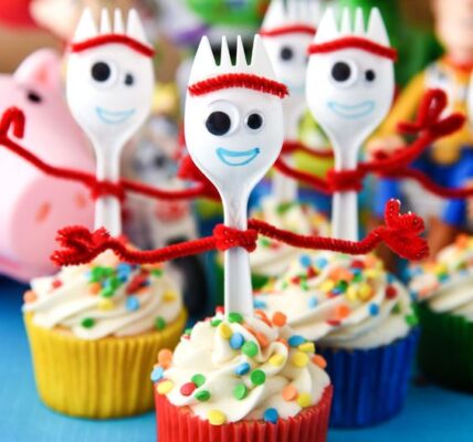 Cupcakes con temática de toy story