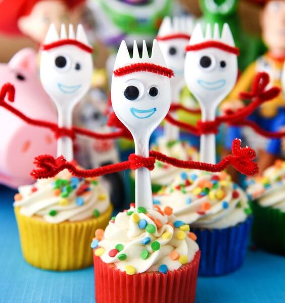 Cupcakes con temática de toy story