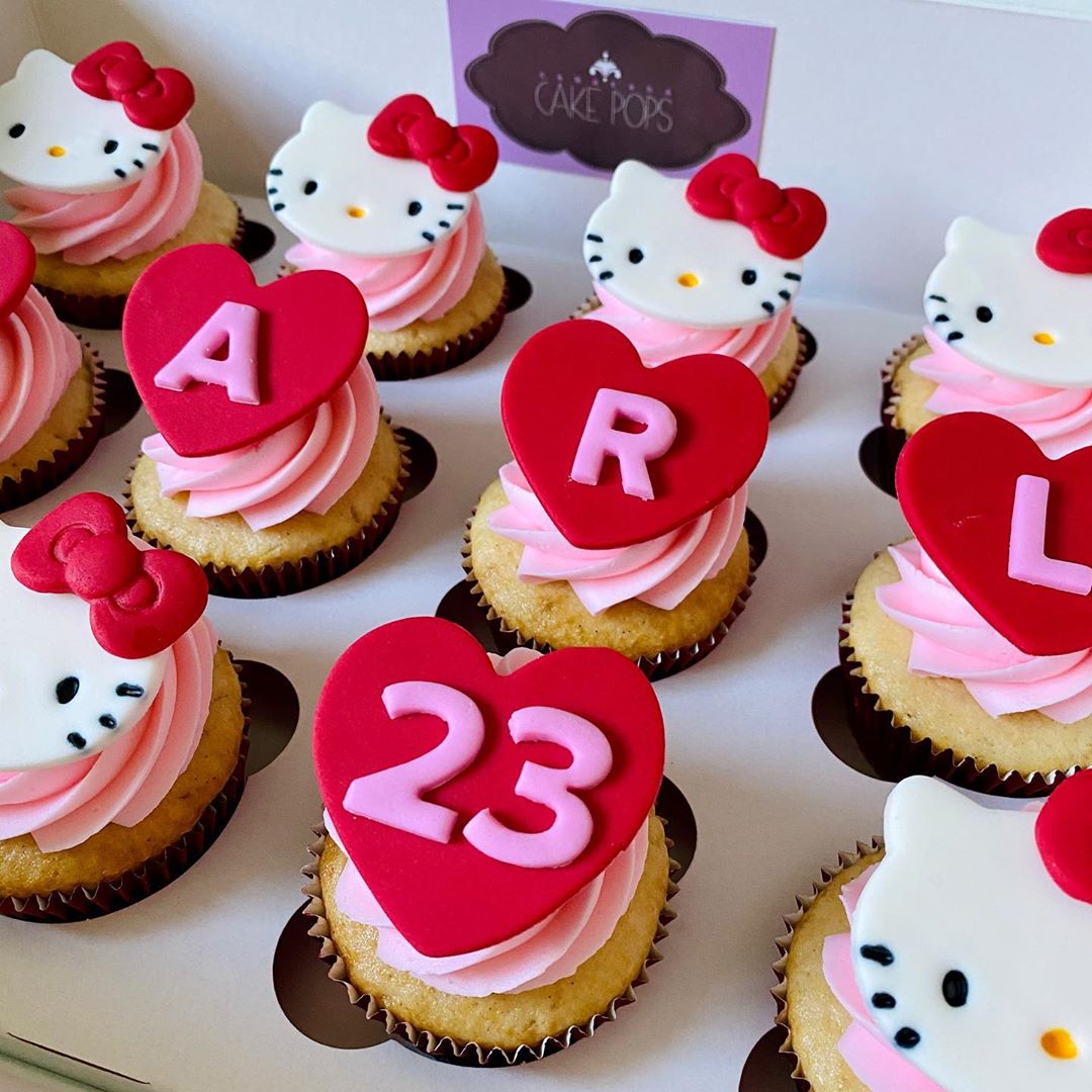 Cupcakes para cumpleaños con decoración