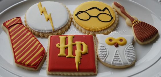 Galletas de Harry Potter para fiesta