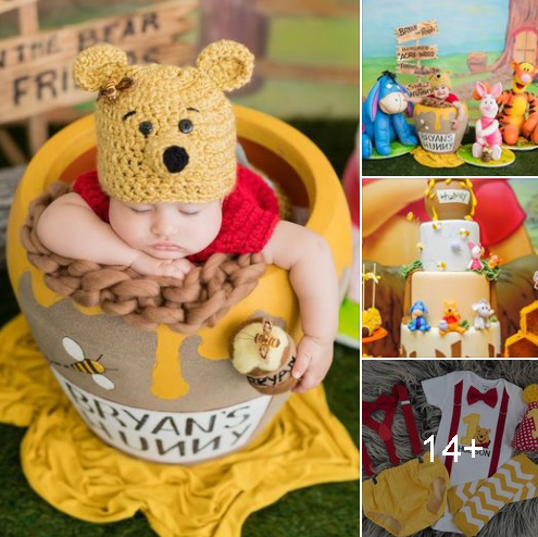 Ideas para una fiesta muy tierna de Winnie Pooh