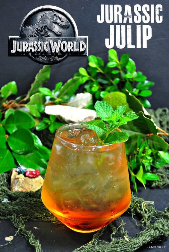Bebidas con temática de Jurassic Park