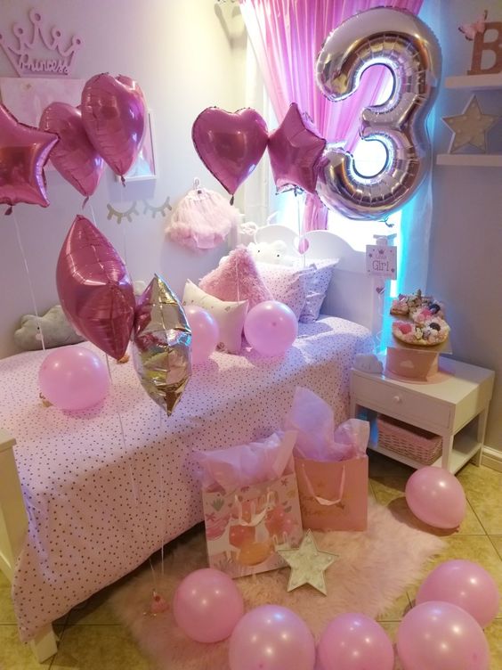 Habitaciones decoradas para cumpleaños de niños