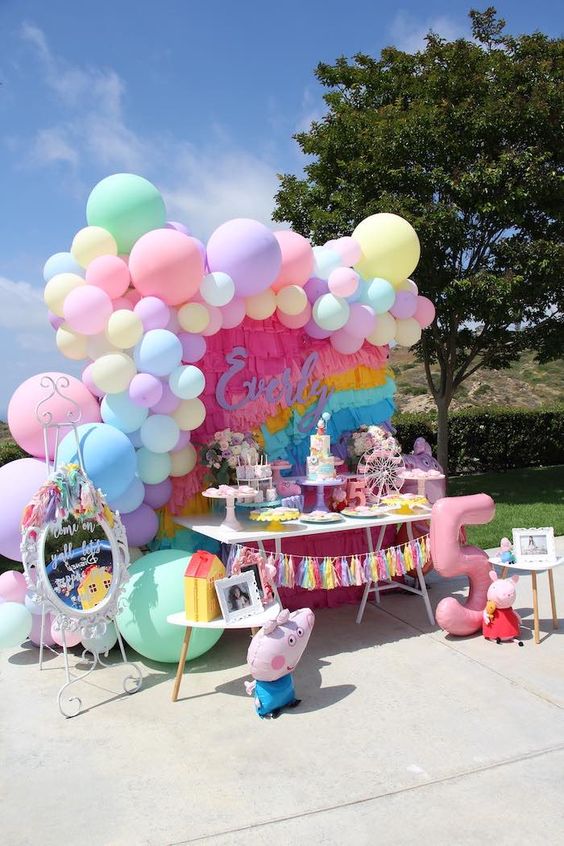 Ideas de backdrops para fiestas infantiles drive by