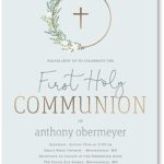 Invitaciones para primera comunión