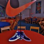 Centros de mesa para fiesta temática de Nike