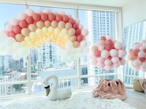 Decoración con globos para fiestas 2021