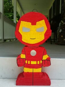 Piñatas para fiesta de Iron Man