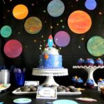 Diseños de pasteles para fiesta de astronautas