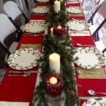 Centros de mesa para una posada navideña