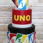 Diseños de pasteles para fiesta de UNO