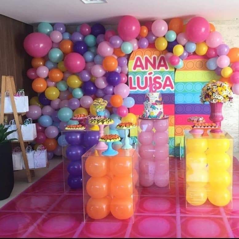 Piñatas para fiesta de pop it