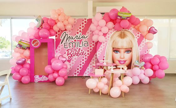 fiestas infantiles tematicas de barbie para niña