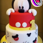 Diseños de pasteles inspirados en Mickey Mouse